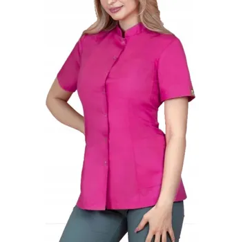 Kuchyňská zástěra RENA kadeřnická zástěra vzor č. 9 malina, velikost 36