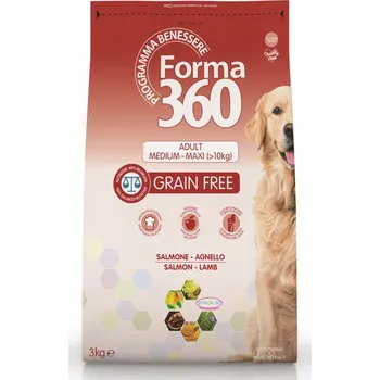 Krmivo pro psa Forma dog Grain Free losos+jehně med/max 12kg