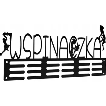 Věšák Organizér Držák na medaile Věšák DŘEVĚNÝ Nástěnný HOROLEZECTVÍ