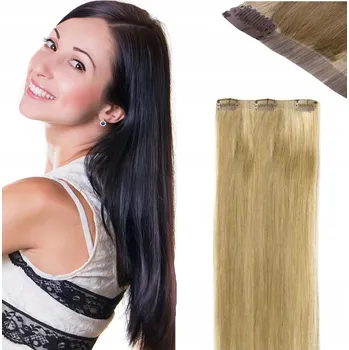 Paruka Příčesek dlouhé přírodní vlasy černá MODERN-HAIR