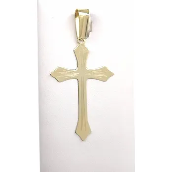 Přívěsek Přívěšek křížek, 1,92 g, Au 585