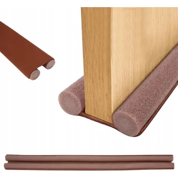 Těsnění do okna a dveří Těsnění Korbi 3 mm x 10 cm x 93 cm hnědé