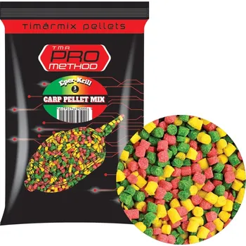 Pro Method Pelety 3mm 800g Jahoda- krill