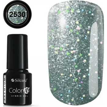 Lak na nehty Hybridní lak barevný lak Silcare 2530 6 ml