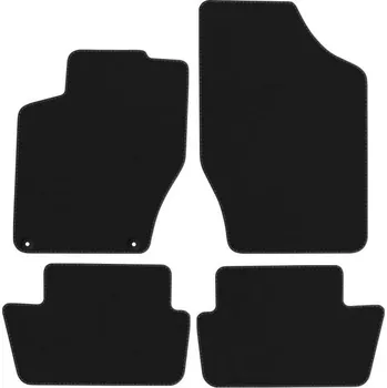 autokoberec CITROEN C4 II 10-20 Velurové autokoberce LUXUSNÍ provedení GRAFIT