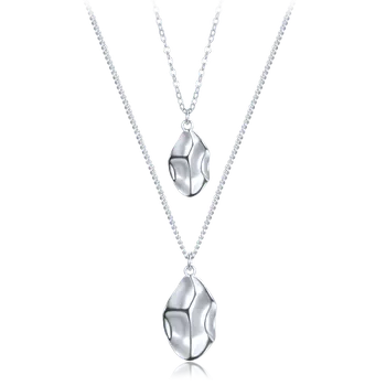 Náhrdelník Moonlit Dvouvrstvý moderní náhrdelník