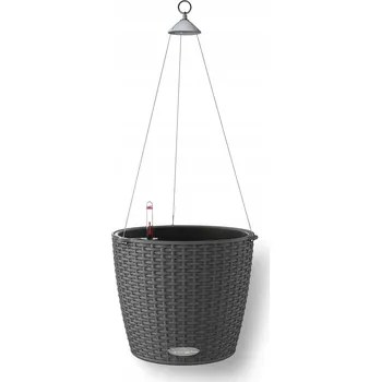 Květináč Květináč plast béžový Lechuza 27 cm x 27 cm x 23 cm