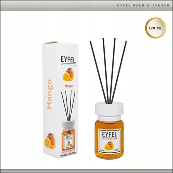 Aroma difuzér Eyfel Difuzér s vůní a tyčinkami Mango 120 ml