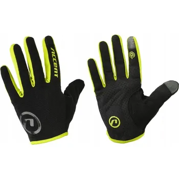Cyklistické rukavice Cyklistické rukavice Accent XS černé