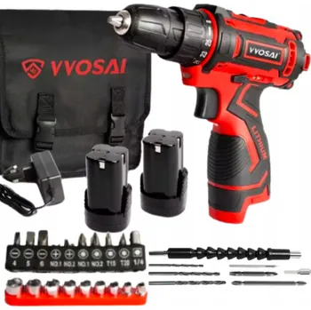 Vrtačka S Funkcí Šroubováku Akumulatorowa MOCNA 16V Akumulátorové napájení 16 V S Funkcí Šroubováku Akumulatorowa MOCNA 16V