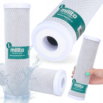 vodní filtr Uhlíková filtrační náplň Millto 0,5 l