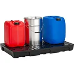 CEMO REGÁLOVÁ ZÁCHYTNÁ VANA S PE ROŠTEM 33 l (100x60 cm)