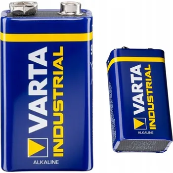 Článková baterie Alkalická baterie Varta Industrial Pro 9V 6LR61