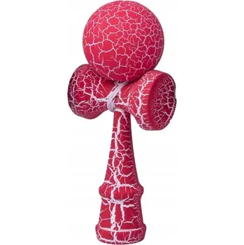 Obraz Kendama Dřevěná Japonská Hra Červeno-Bílá Originální Procvičuje Zručnost