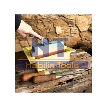 SADA japonských brusných kamenů s vaničkou