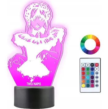 Lampička Plexido vícebarevná Noční lampa