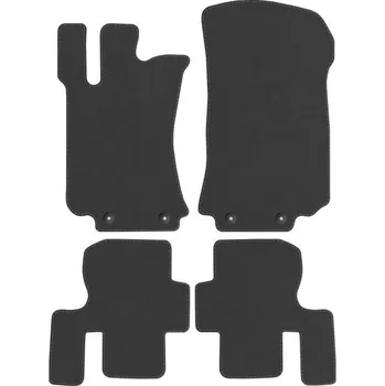 autokoberec Kobercové rohože Edecor velurové 4 ks