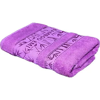 Ručník Ručník bamboo fialový 50 x 100 cm EMI