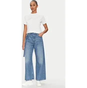 Pánské tričko HUGO T-Shirt Damacia 50535491 Bílá Regular Fit S