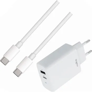 Rychlá nabíječka 30W s dlouhým 2m kabelem a 2 vstupy pro Motorola Moto Edge 40