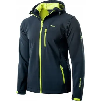 Pánská softshellová bunda Elbrus pánská softshellová bunda s kapucí IVER, velikost XL