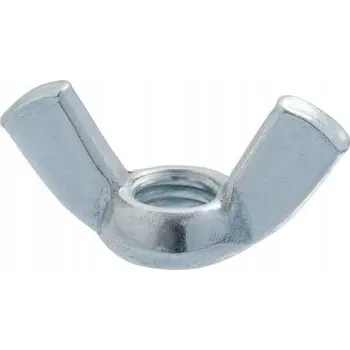 Matice Křídlová matice M4, motýlková 50 Ks DIN 315