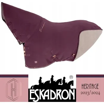 Vybavení pro koně Deka s límcem Heritage 23/24 - Eskadron - cassis 155 cm