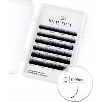 Umělé řasy Řasy Classic Mink MiniBox C 0.05mm Mix 5-7mm
