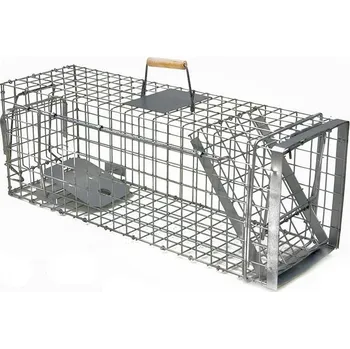 Myslivost Profesionální sklopec 82x26x30 cm s pružinovým uzávěrem dvířek