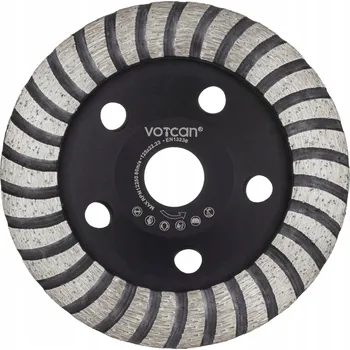 Brusný kotouč DIAMANTOVÝ KOTOUČ HRNKOVÝ KOTOUČ SEGMENTOVÝ FRÉZA NA BROUŠENÍ BETONU 125 MM PRO