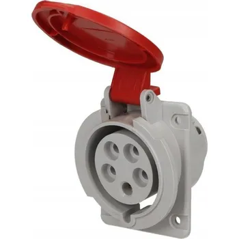 Elektrická zásuvka Elektrická Zásuvka hermetická Spamel šedá