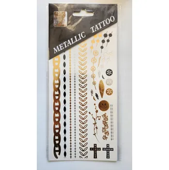 Tetování Smyvatelné TETOVÁNÍ SAMOLEPKY OZDOBY TETOVÁNÍ XL