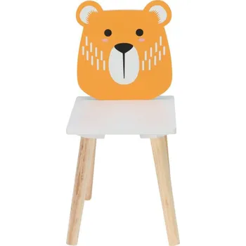 Nábytek Homestyling Dětská dřevěná židle Medvěd