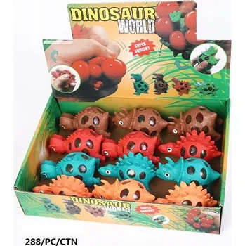 Hračka pro nejmenší MAČKACÍ HRAČKA DINOSAURUS ANTISTRESOVÁ HRAČKA PRO RELAXACI