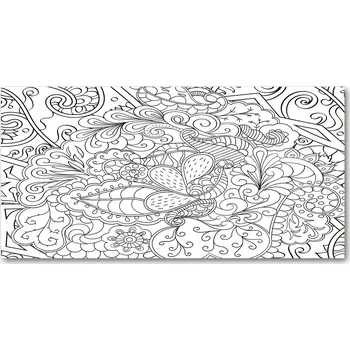 Obraz Kuchyňský panel mezi skříňky Ornamenty 120x60 + LEPIDLO