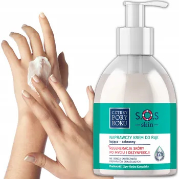 Péče o ruce Krém na ruce s pumpičkou, regenerační a ochranný Cztery Pory Roku 300 ml