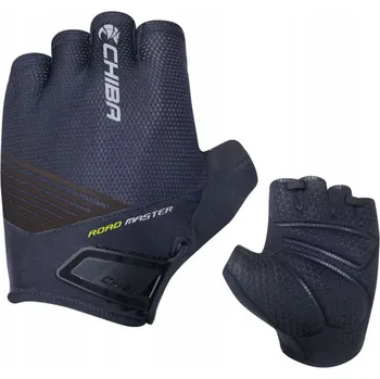 Cyklistické rukavice Cyklistické rukavice Chiba XS černé