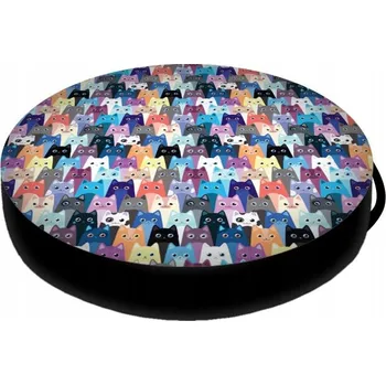 Pelíšek pro psa Pelíšek Bertoni šedý kulatý 40 cm x 40 cm x 10 cm