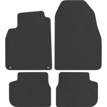 autokoberec LUX velurové autokoberce + stopka SAAB 9-3 II CAB 02-11