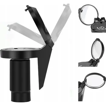 Zrcátko pro motocykl Univerzální zpětné zrcátko na kolo Corky rt-rcorkybk černé