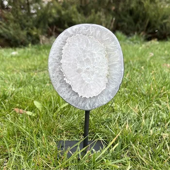 Rám na obraz Achát na kovovém podstavci | 782g | Originální foto