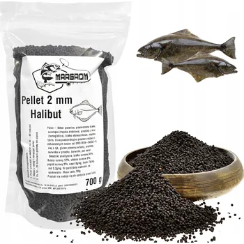 PELETY NÁVNADA 2 mm MARGROM 700g HALIBUT