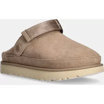 Dámské pantofle Semišové pantofle UGG Goldenstar Clog 1138252.SAN béžová 08X, EUR 39