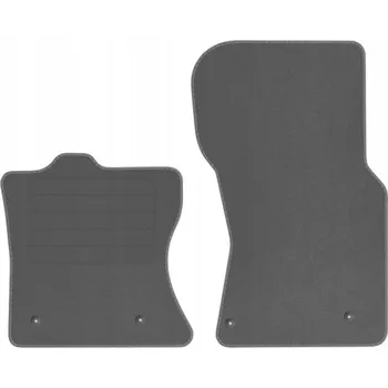 autokoberec Velurové autokoberce s upevněním v sadě Edecor