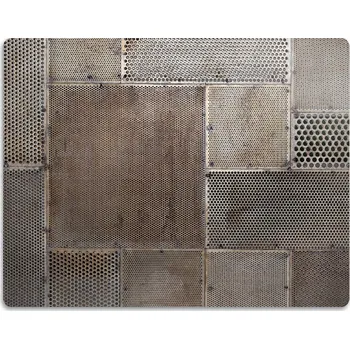 Miska pro psa Kovová podložka pod misku Bluedecor stříbrná 0 l