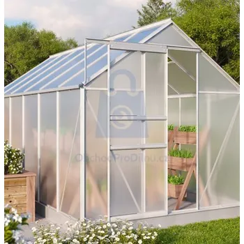 Skleník Skleník polykarbonátový VITAVIA TARGET 1930 x 1950 mm, PC 4 mm, balení 1 ks