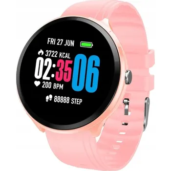 Chytré hodinky Chytrý náramek Chytré Hodinky V8 CHYTRÉ HODINKY 09889 růžový