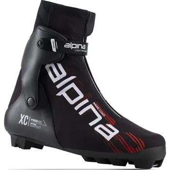 Běžkařské boty Boty na běžky Alpina Race Combi, black/red/white|45 EU