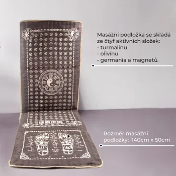 Akupresurní podložka Green World / World Nutrition & Health Food Co., Ltd. Koberec masážní