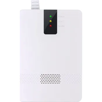 Zabezpečovací technika CZUJNIK GAZU DETEKTOR ZEMNÍHO PLYNU ÚČINNÝ LED